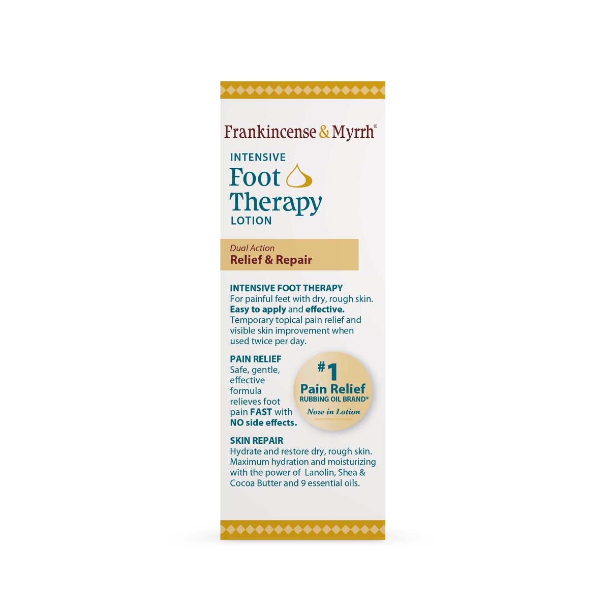 Frankincense & Myrrh Foot Pain Relief - Neuropathy Rubbing Oil
